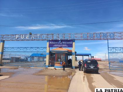 Puerto Seco en la ruta Oruro-La Paz /LA PATRIA Archivo