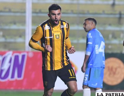 Enrique Triverio anotó el único gol del partido en la victoria ??atigrada? /APG