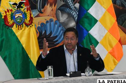  El Presidente Arce brindará su informe presidencial el próximo 8 de noviembre / EFE