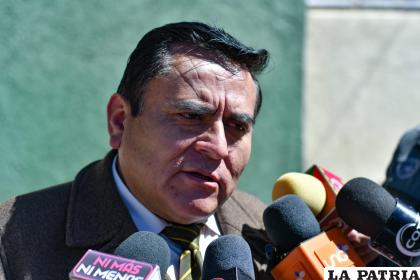 El fiscal departamental, Aldo Morales, informó los avances en el caso /LA PATRIA