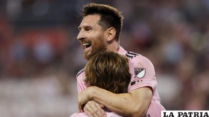 Por supuesto la mayor atracción fue la presencia de Messi en la MLS /meridiano.net