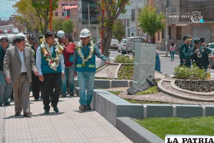 Trabajos de revitalización embellecen las avenidas /GAMO
