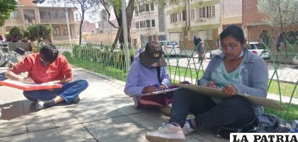 La plaza Abaroa fue el escenario para el concurso /Unior
