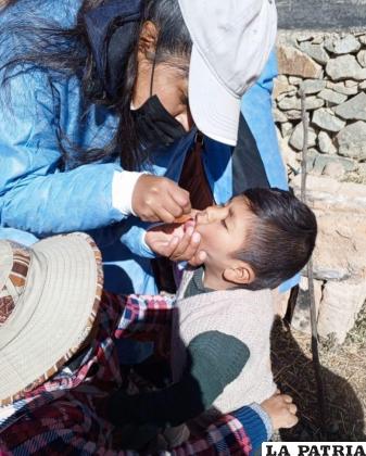 Enfatizan importancia de vacunar a los niños contra la polio /SEDES