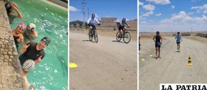 Tres disciplinas deportivas unidas en una misma competencia /LA PATRIA