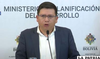 El Ministro de Planificación brindó la cifra de crecimiento /BTV