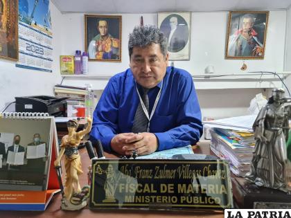 El fiscal Villegas anunció que apelará la sentencia y se buscará 30 años de condena /Emilio Castillo