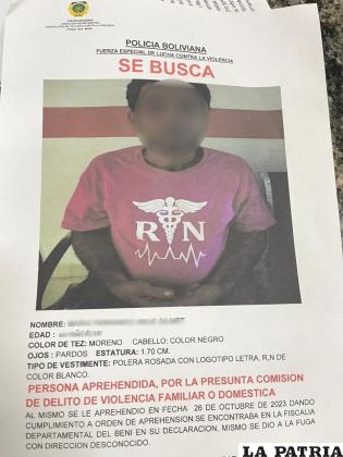 El sujeto es considerado peligroso para la sociedad 
/ Fiscalía