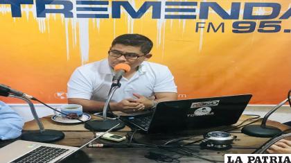 El periodista deportivo Jaime Vega /RRSS de Jaime Vega