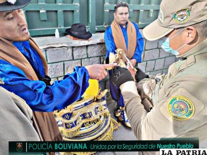 Personal de Pofoma incauta una matraca durante la Entrada Universitaria /Comando de Policía