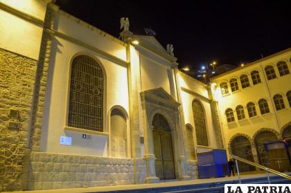 El ingreso principal del Santuario del Socavón /LA PATRIA