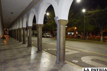 Los arcos se convirtieron en una característica destacable del edificio /LA PATRIA

