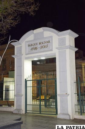 En tres años, el Parque ??Simón Bolívar? cumplirá 100 años /LA PATRIA