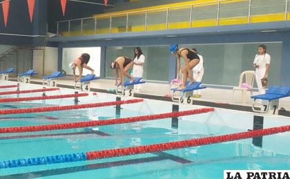 Deportistas de las provincias demostraron un buen nivel en la natación /Sedede