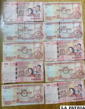 Miles de bolivianos fueron sustraídos /Felcc
