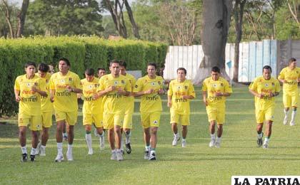 Los integrantes de la Selección Nacional de fútbol reiniciaron sus entrenamientos