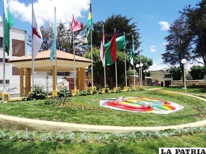 El Parque de la Unión Nacional, luce remozado