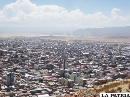 Ciudad de Oruro en la actualidad