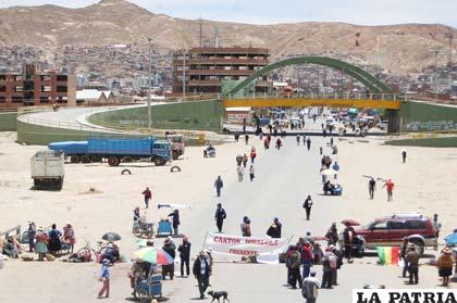 Este jueves se determina si Oruro ingresará en un paro indefinido en defensa de su territorio