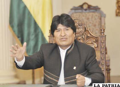 Presidente Evo Morales recomendó, seis medidas a los países industrializados del G20