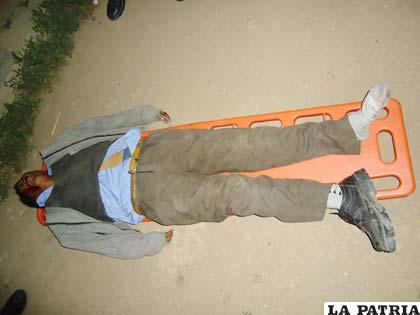 La segunda víctima fue llevada a la morgue