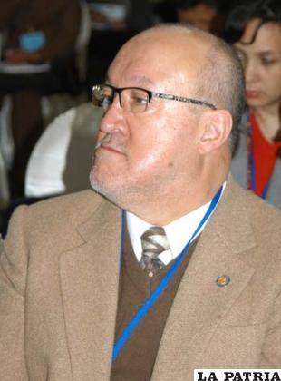Fernando Amado, representante de la Organización Panamericana de la Salud (OPS)