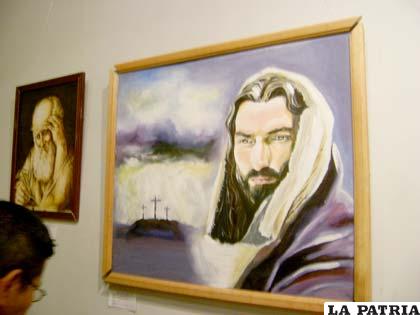 Inspiraciones con temas religiosos que se exponen en el ISBA