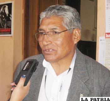 Secretario de Conflictos, Raúl Quiroga Sánchez