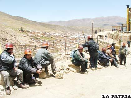 Poopó denuncia que el Sindicato de Trabajadores Mineros de Huanuni pretende anexar Venta y Media a su municipio