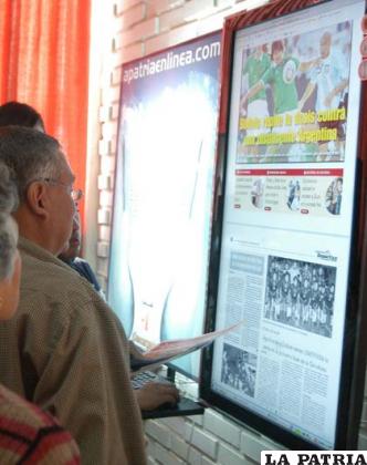 Las noticias al día en la Feria del Occidente