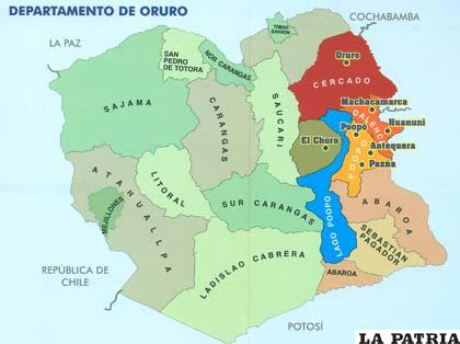 Localización de la Cuenca Poopó