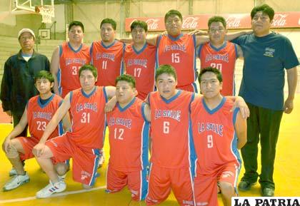 La Salle equipo masculino que buscará sumar a costa de Alemán
