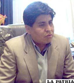 Salomón Aguilar, presidente de la Asamblea Legislativa Departamental