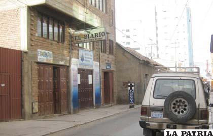Lugar donde quedan las oficinas del municipio de Belén de Andamarca