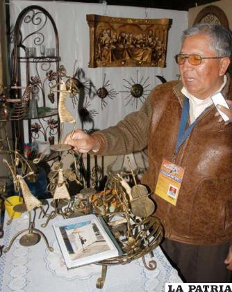 Obras de arte hechas con fierro forjado