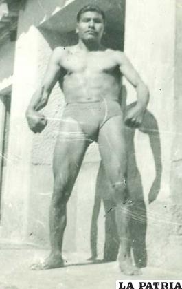Gerónimo Callejas en su mejor momento deportivo 1955