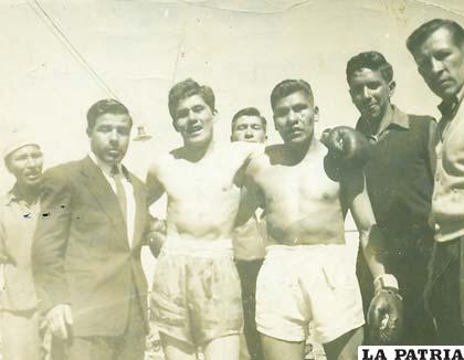 En 1957 se consagró como boxeador
