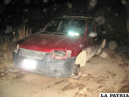 Se presume que el conductor del vehículo fue pildoreado