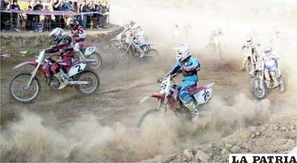 Los mejores motociclistas estarán en Oruro