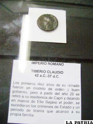 Moneda del Imperio Romano