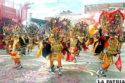 La centenaria Gran Tradicional Auténtica Diablada Oruro