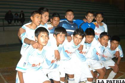 Integrantes de la selección de Oruro