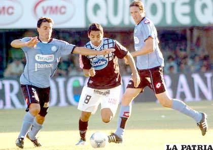 El partido por momentos fue bastante trabado