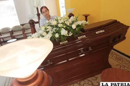 Velorio del exdirigente Simón Reyes Rivera