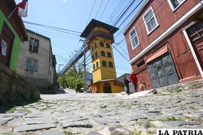 Cerro Polanco, barrio de la ciudad chilena de Valparaíso