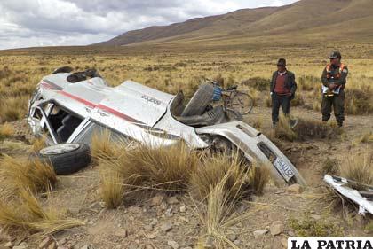 Fatal accidente, dejó saldo de una persona fallecida