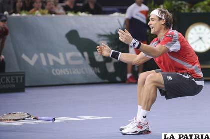 David Ferrer campeón en Francia