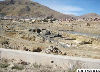 Efectos de la contaminación minera (Huanuni)