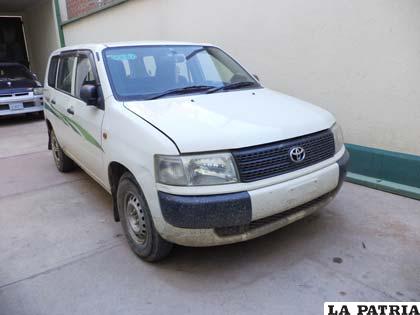 El vehículo fue recuperado en La Paz