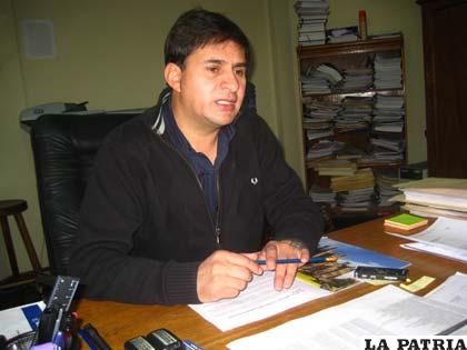 Henry Rojas, director de Planificación de la Alcaldía